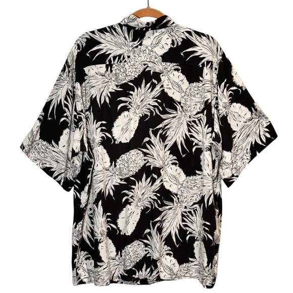 VTG Reyn Spooner Hawaiian Shirt Sz.XL Short Sleeve Pineapple Print Tropical - Picture 2 of 10